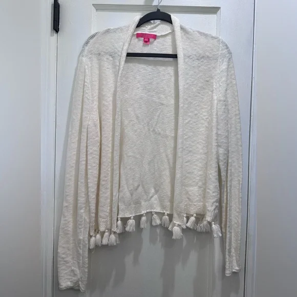 Lilly Pulitzer
Faretta Open-Front Cardigan
Resort white
XL - Picture 4 of 7